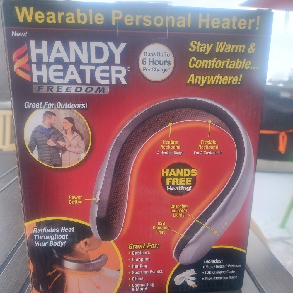 New Personal & wearable Handy Heater